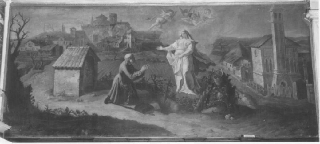 Apparizione della Madonna a Giovanni Cigana - Basilic della Madonna dei Miracoli, Motta di Livenza, attribuito